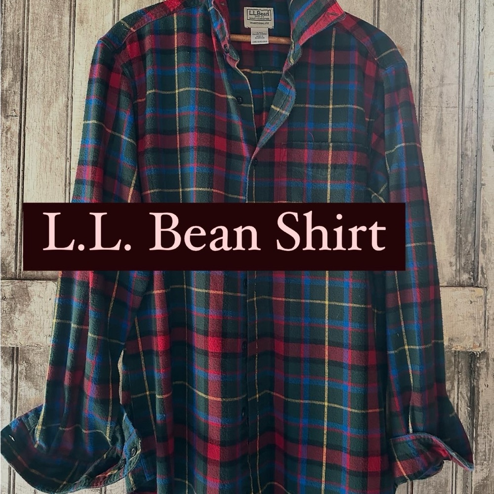 L.L. Bean Traditional Fit Button-Down Shirt